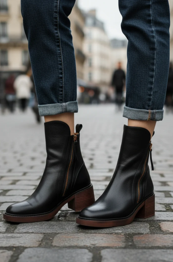 Luva– Stivaletti in pelle  eleganti