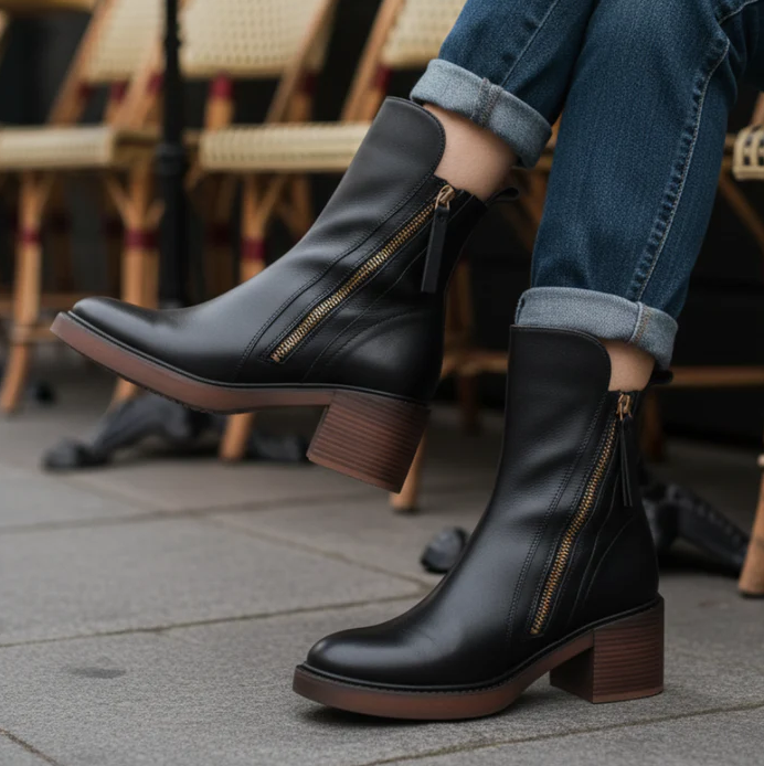 Luva– Stivaletti in pelle  eleganti